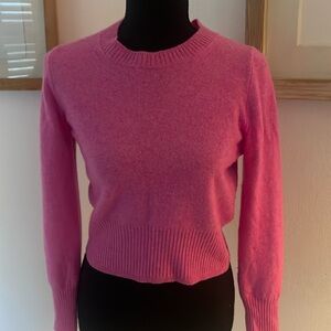 J Crew cashmere XS sweater cropped fit